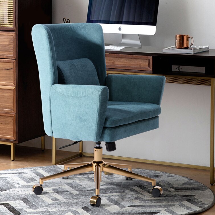 Wayfair blue clearance office chair